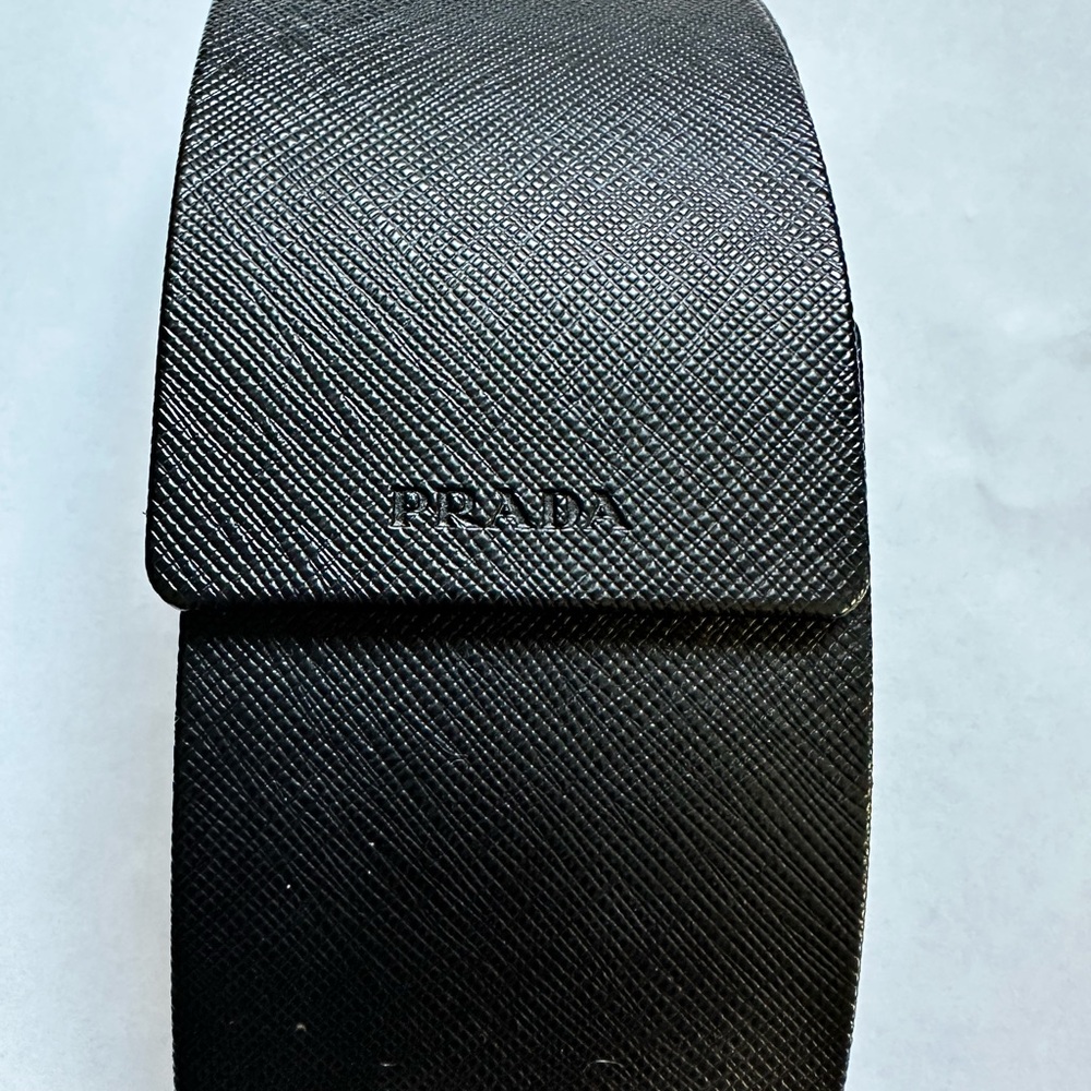 Prada Gold Textured Sunglasses